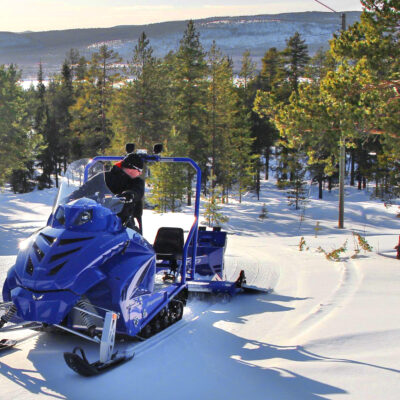 F-250 trails groomer