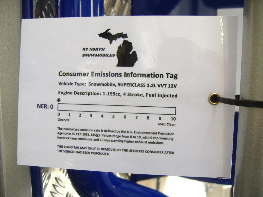 Alpina Superclass 1.2 VVT EPA cerified