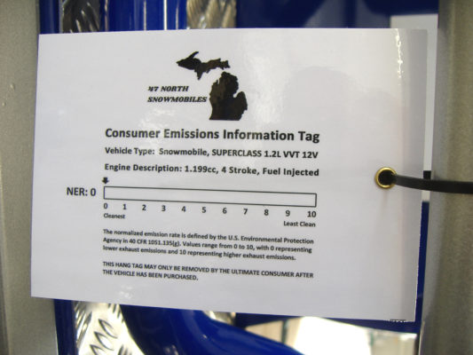 Alpina Superclass 1.2 VVT EPA cerified