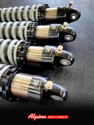 Alpina nitrogen shock absorbers
