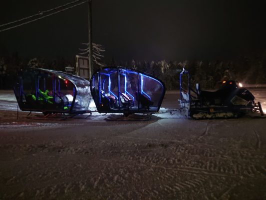 Northern Lights Expedition Alpina Snowtrain