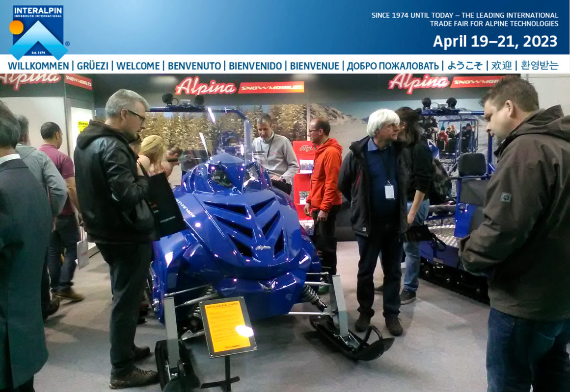 Alpina goes to Interalpin 2023