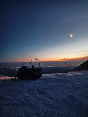 Sunset at Rifugio Bertagnoli