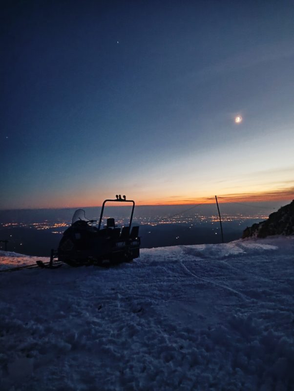 Sunset at Rifugio Bertagnoli