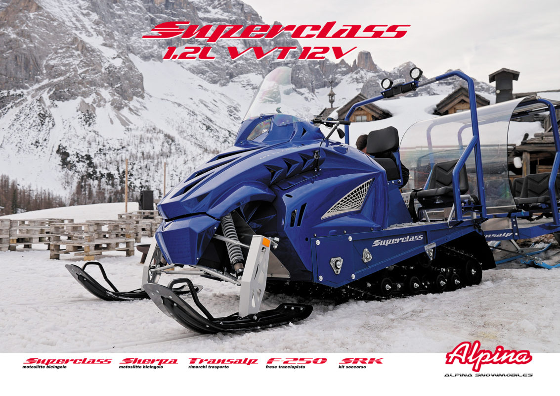Alpina Snowmobiles is ready to boost your winter activity