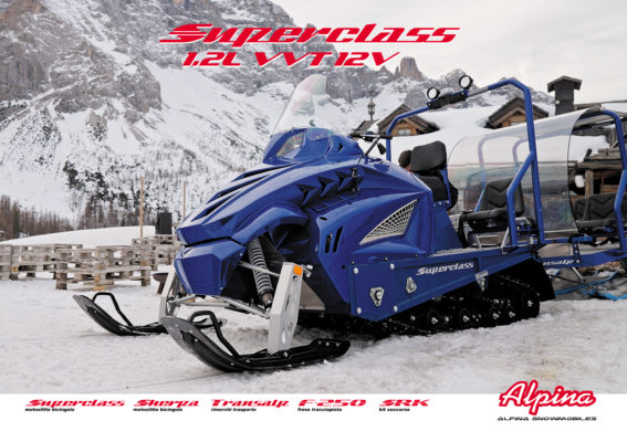 Alpina Snowmobiles is ready to boost your winter activity