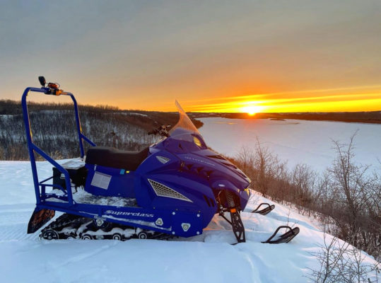 Alpina Superclass at the Alberta Snowmobile ATV & Off- Road Show