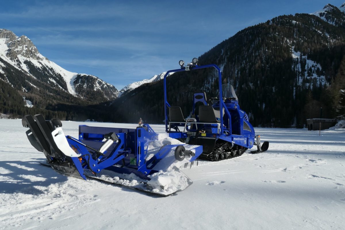 F250 cross country ski groomer by Alpina