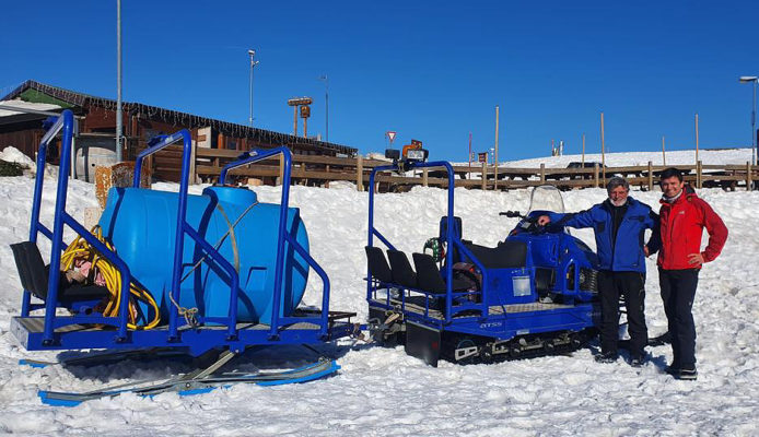 Second-hand snowmobiles