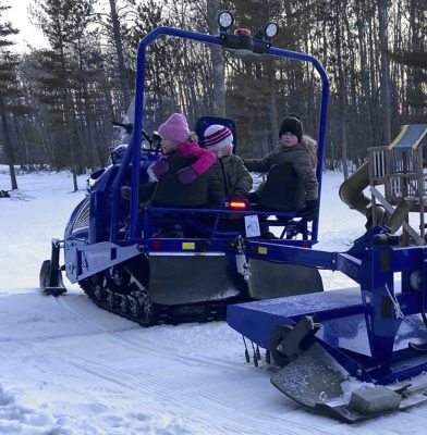 Ski you in the backyard!