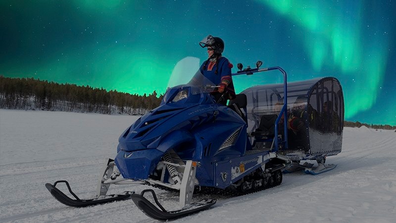 Alpina work utility snowmobile