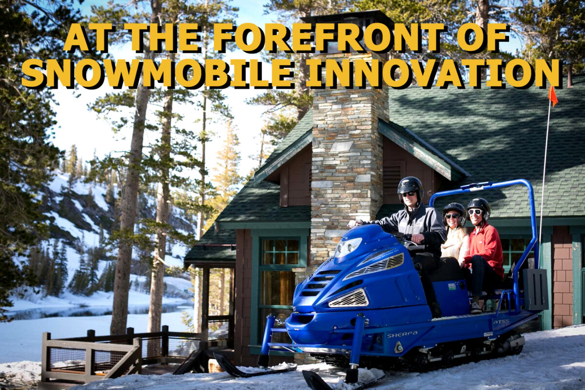 at the forefront of snowmobile innovation