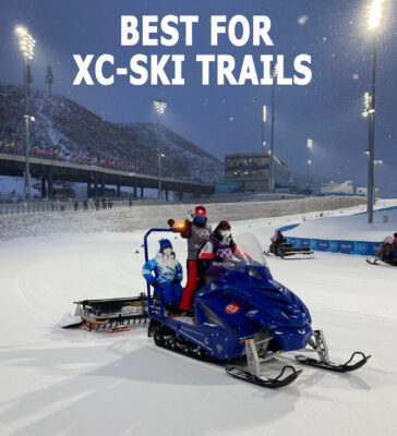 Grooming XC-trails in Beijing