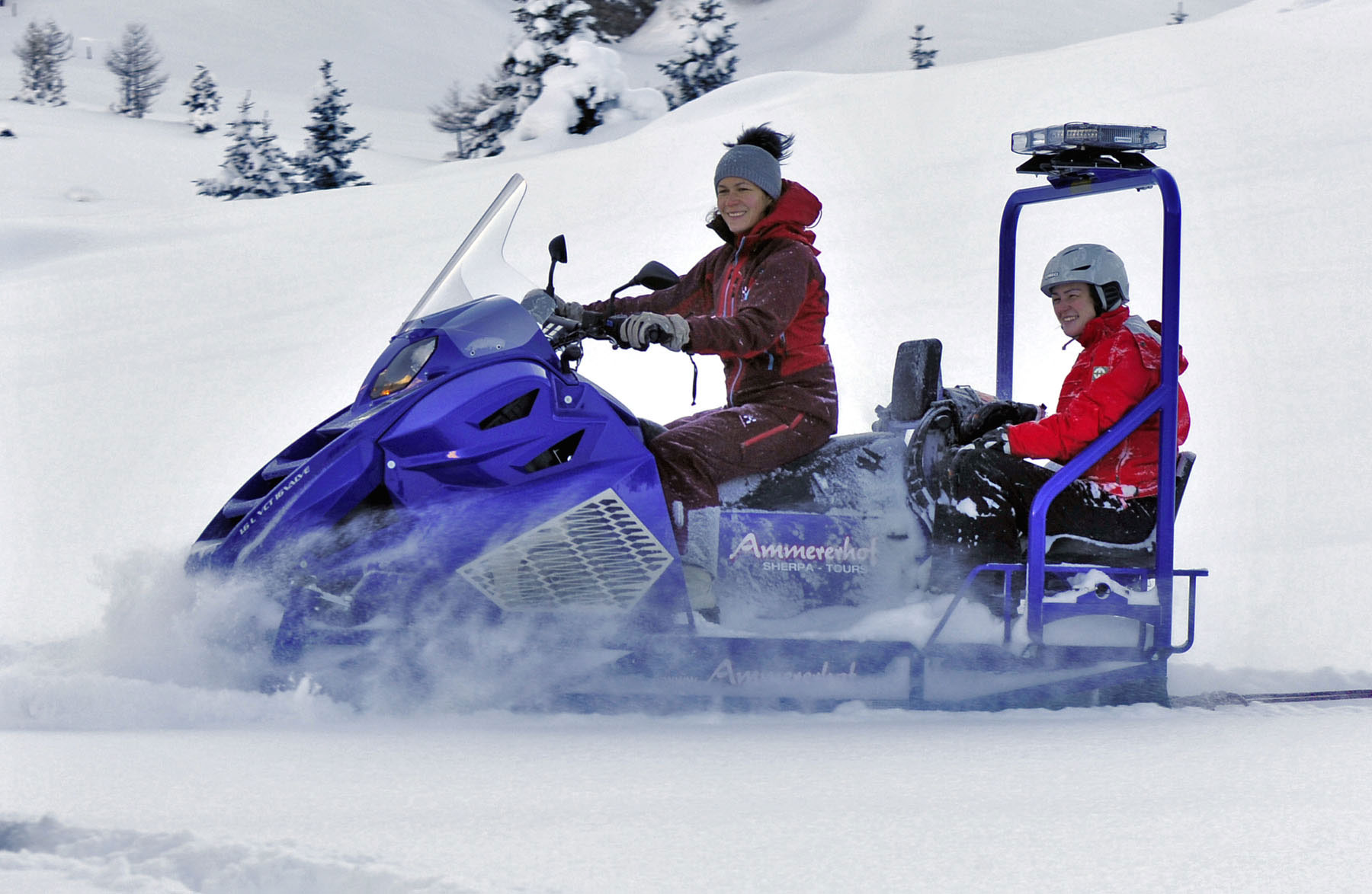 Alpina Snowmobiles, Sherpa 1.6l Ti-VCT 16V utility work snowmobile